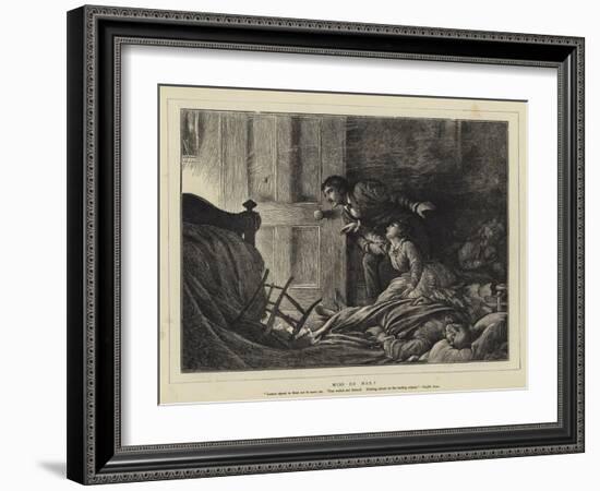 Miss or Mrs?-Sir Samuel Luke Fildes-Framed Giclee Print