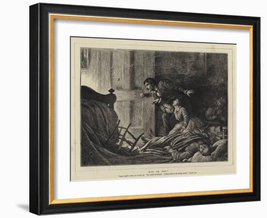 Miss or Mrs?-Sir Samuel Luke Fildes-Framed Giclee Print