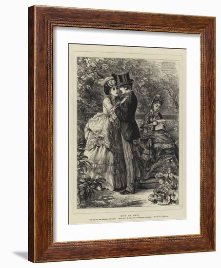 Miss or Mrs?-Henry Woods-Framed Giclee Print