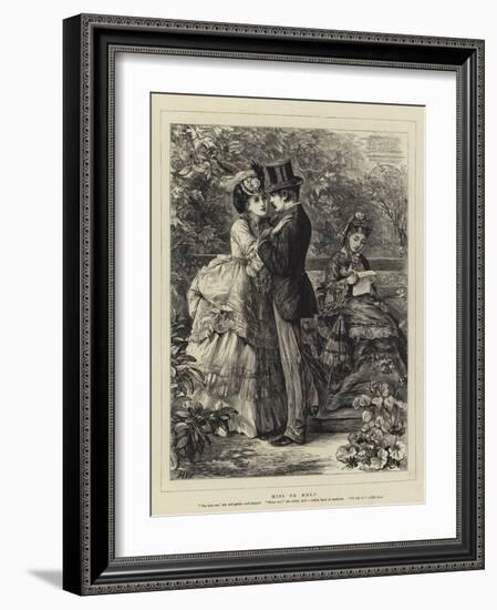 Miss or Mrs?-Henry Woods-Framed Giclee Print