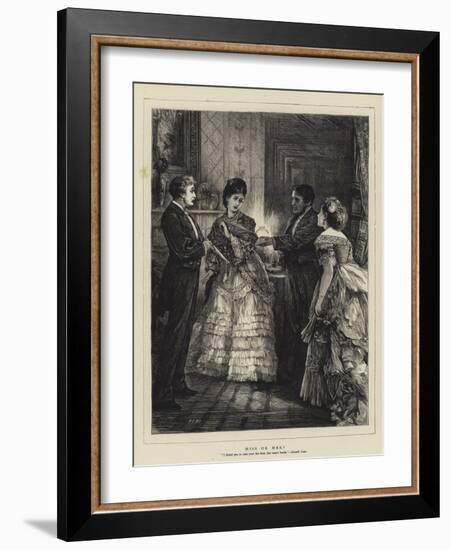 Miss or Mrs?-Henry Woods-Framed Giclee Print