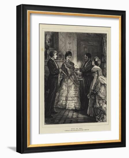 Miss or Mrs?-Henry Woods-Framed Giclee Print