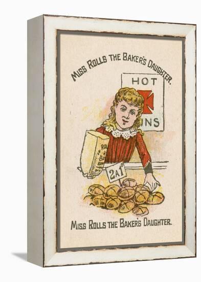 Miss Rolls the Baker's Daughter-null-Framed Premier Image Canvas