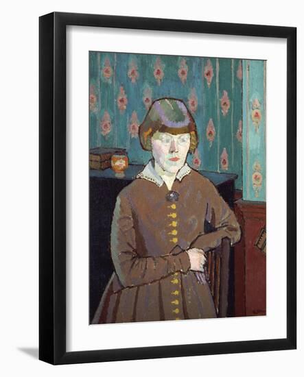 Miss Ruth Doggett-Harold Gilman-Framed Giclee Print