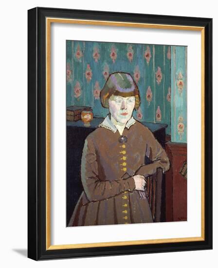 Miss Ruth Doggett-Harold Gilman-Framed Giclee Print