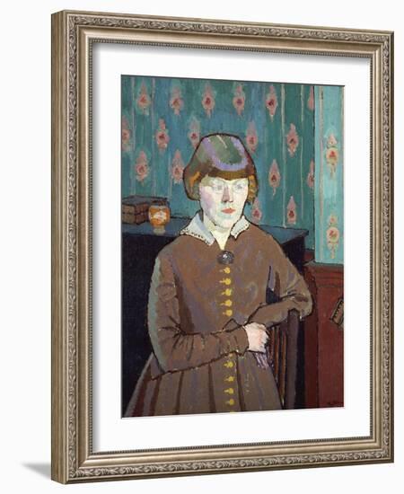 Miss Ruth Doggett-Harold Gilman-Framed Giclee Print