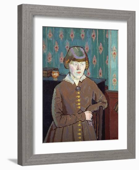 Miss Ruth Doggett-Harold Gilman-Framed Giclee Print