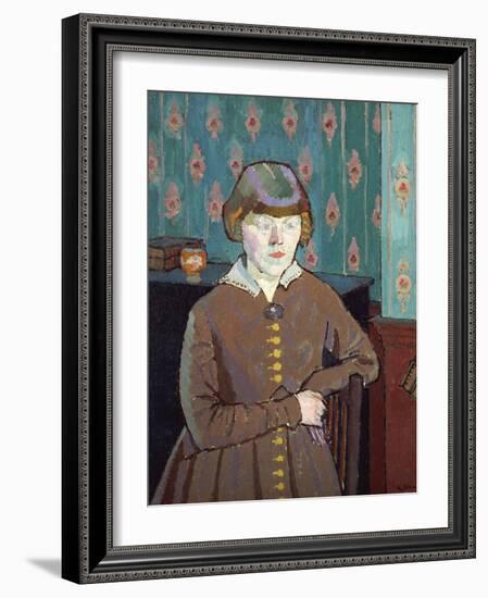 Miss Ruth Doggett-Harold Gilman-Framed Giclee Print