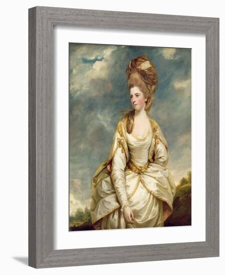 Miss Sarah Campbell, 1777-78-Sir Joshua Reynolds-Framed Giclee Print