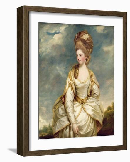 Miss Sarah Campbell, 1777-78-Sir Joshua Reynolds-Framed Giclee Print