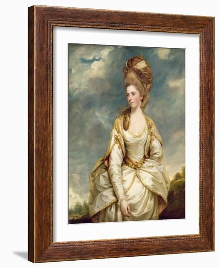 Miss Sarah Campbell, 1777-78-Sir Joshua Reynolds-Framed Giclee Print