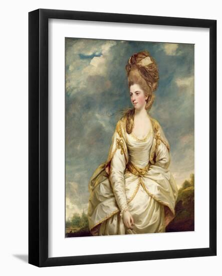 Miss Sarah Campbell, 1777-78-Sir Joshua Reynolds-Framed Giclee Print