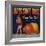 Miss Soft Ball Brand - Phoenix, Arizona - Citrus Crate Label-Lantern Press-Framed Art Print