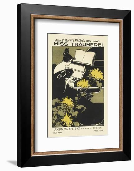 Miss Traumerei, Albert Morris Bagby's New Novel-Monica Reed-Framed Premium Giclee Print