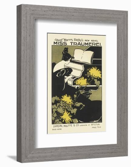 Miss Traumerei, Albert Morris Bagby's New Novel-Monica Reed-Framed Premium Giclee Print