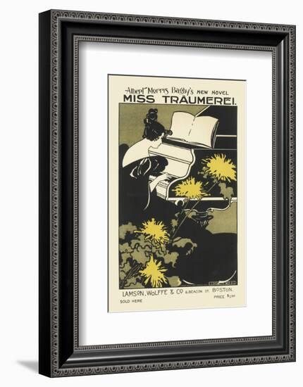 Miss Traumerei, Albert Morris Bagby's New Novel-Monica Reed-Framed Premium Giclee Print