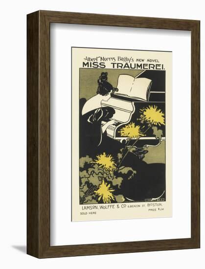 Miss Traumerei, Albert Morris Bagby's New Novel-Monica Reed-Framed Premium Giclee Print