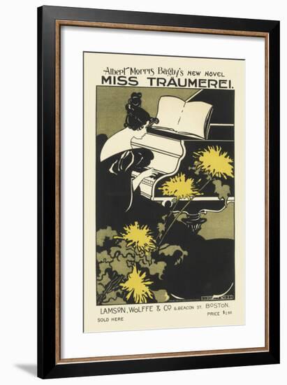 Miss Traumerei, Albert Morris Bagby's New Novel-Monica Reed-Framed Premium Giclee Print