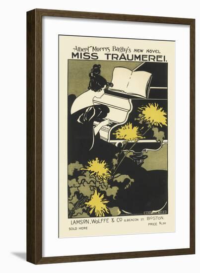Miss Traumerei, Albert Morris Bagby's New Novel-Monica Reed-Framed Premium Giclee Print