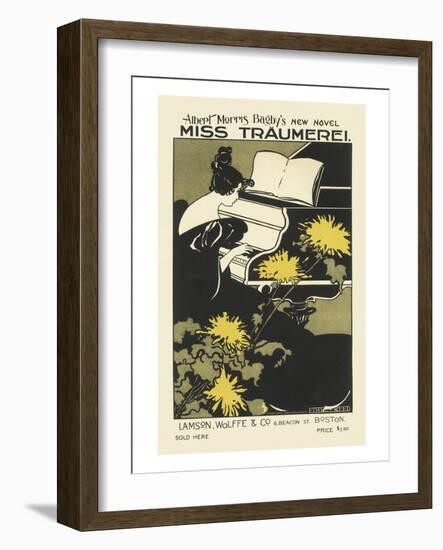 Miss Traumerei, Albert Morris Bagby's New Novel-Monica Reed-Framed Art Print