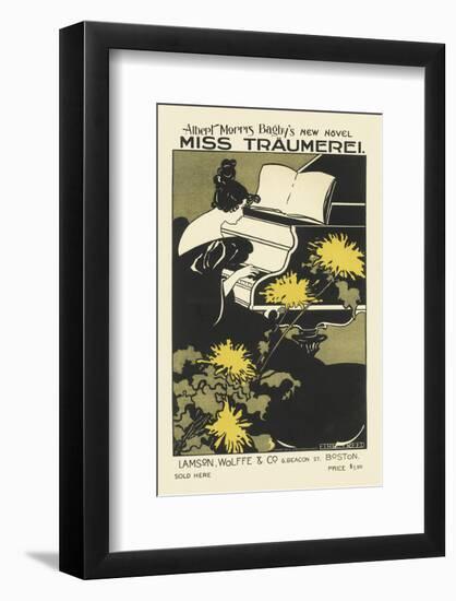 Miss Traumerei, Albert Morris Bagby's New Novel-Monica Reed-Framed Art Print