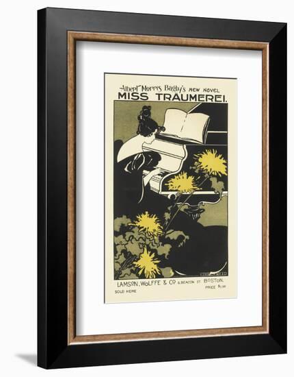 Miss Traumerei, Albert Morris Bagby's New Novel-Monica Reed-Framed Art Print