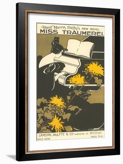 Miss Traumerei, Novel Cover-null-Framed Art Print