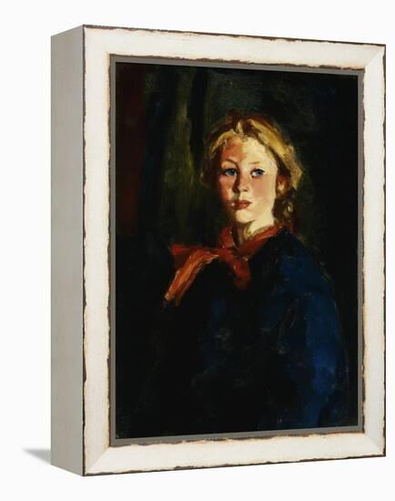 Miss Violet Organ (Katie McNamara)-Robert Henri-Framed Premier Image Canvas