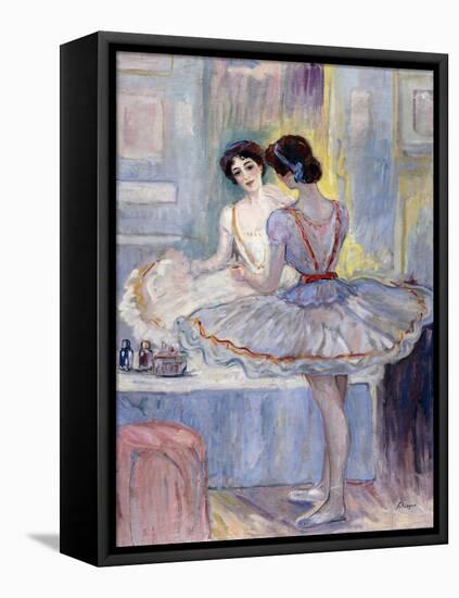 Miss Zambelli in her Dressing Room-Henri Lebasque-Framed Premier Image Canvas