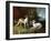 Misse and Turlu, Two Greyhounds of Louis XV-Jean-Baptiste Oudry-Framed Giclee Print