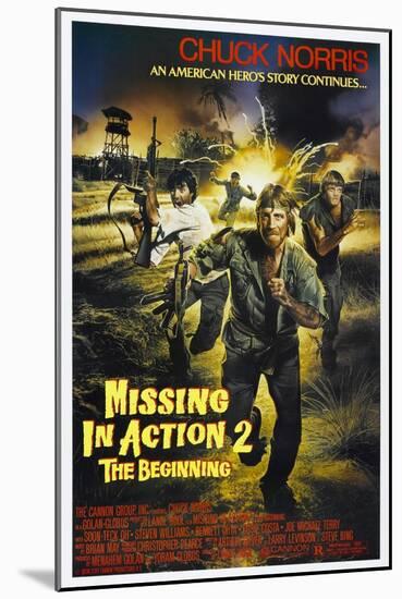 Missing in Action 2: The Beginning, Chuck Norris, 1985, © Cannon films/courtesy Everett Collection-null-Mounted Art Print