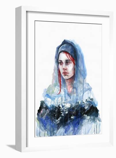 Missing Oceans-Agnes Cecile-Framed Art Print