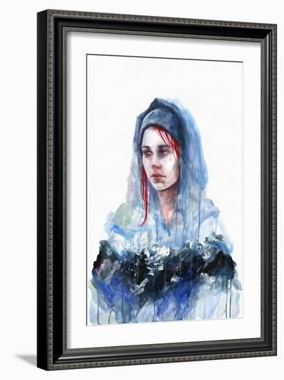 Missing Oceans-Agnes Cecile-Framed Art Print