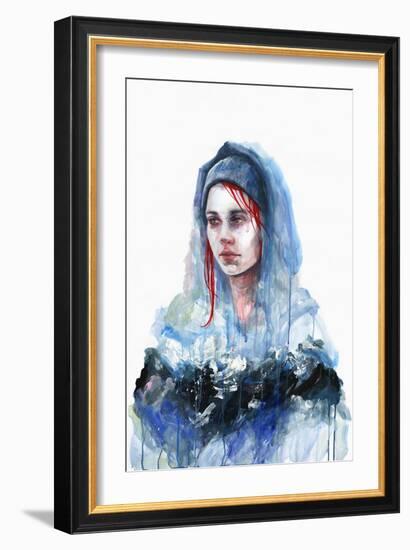 Missing Oceans-Agnes Cecile-Framed Art Print