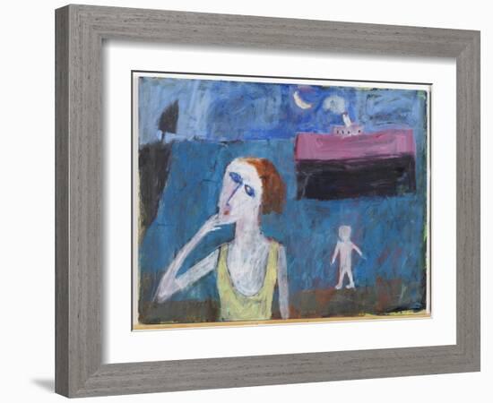 Missing the Boat, 2005-Susan Bower-Framed Giclee Print