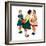"Missing tooth", September 7,1957-Norman Rockwell-Framed Giclee Print
