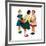 "Missing tooth", September 7,1957-Norman Rockwell-Framed Giclee Print