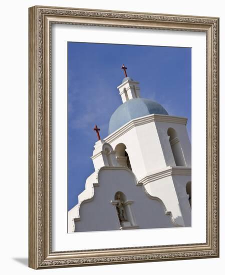 Mission at San Luis Rye, Oceanside, California-Nancy & Steve Ross-Framed Photographic Print