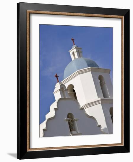 Mission at San Luis Rye, Oceanside, California-Nancy & Steve Ross-Framed Photographic Print