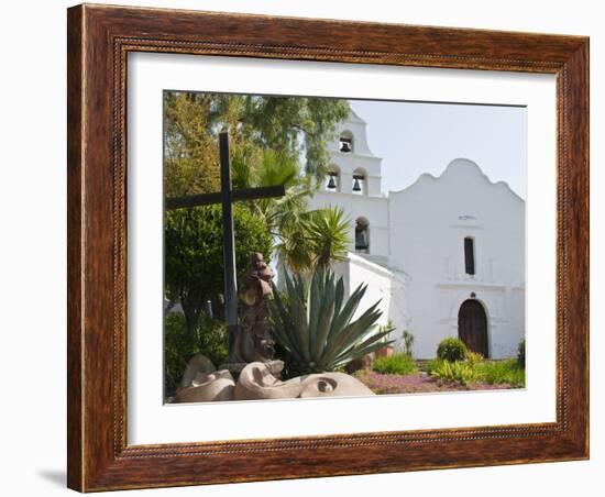 Mission Basilica San Diego De Alcala, San Diego, California, USA-Michael DeFreitas-Framed Photographic Print