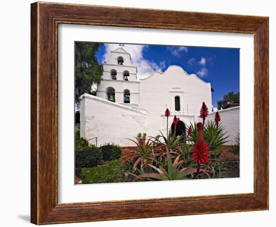 Mission Basilica San Diego De Alcala-George Oze-Framed Photographic Print