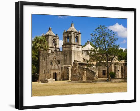 Mission Concepcion, San Antonio, Texas, United States of America, North America-Michael DeFreitas-Framed Photographic Print