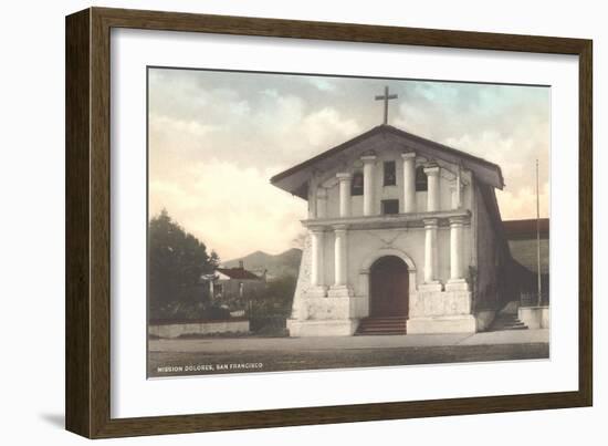 Mission Dolores-null-Framed Art Print