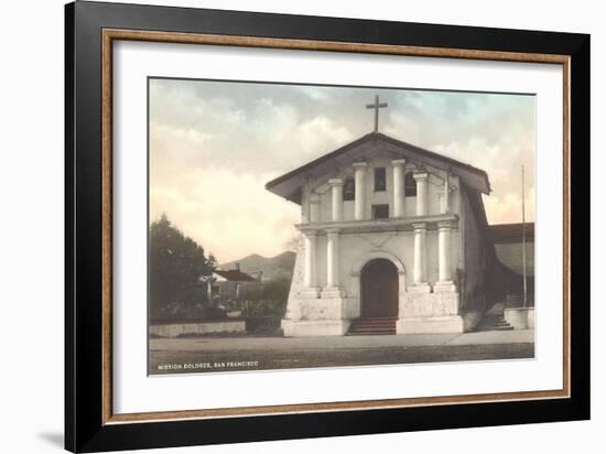 Mission Dolores-null-Framed Art Print