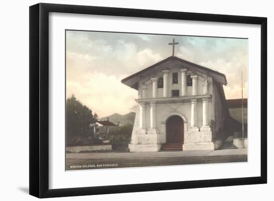 Mission Dolores-null-Framed Art Print