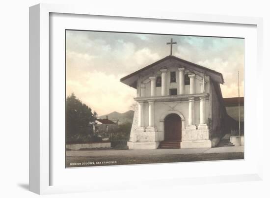 Mission Dolores-null-Framed Art Print