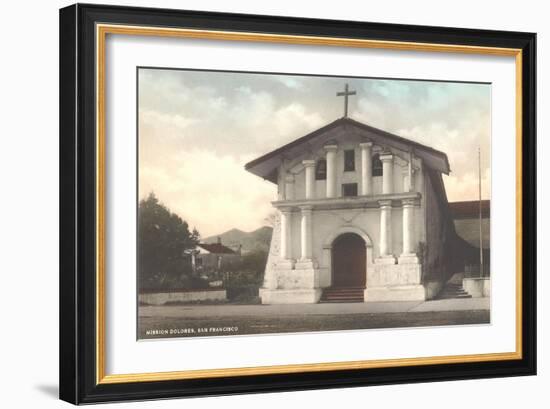 Mission Dolores-null-Framed Art Print