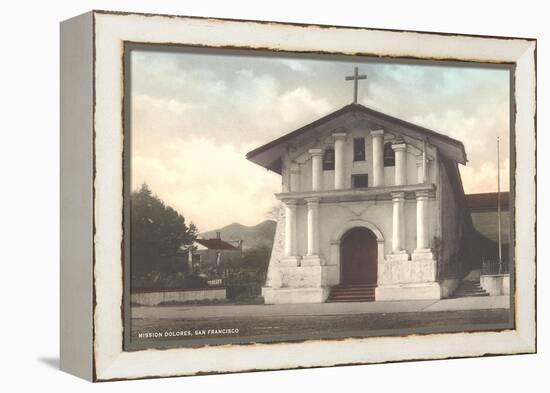 Mission Dolores-null-Framed Stretched Canvas