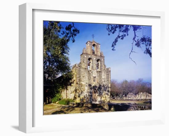 Mission Espada, Missions National Historic Park, San Antonio, Texas, USA-Rolf Nussbaumer-Framed Photographic Print