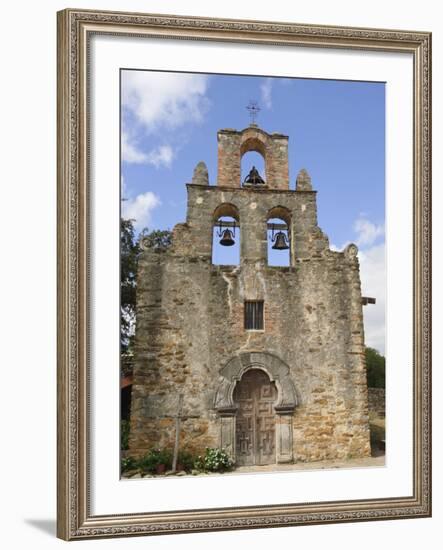 Mission Espada, San Antonio, Texas, United States of America, North America-Michael DeFreitas-Framed Photographic Print